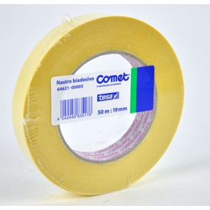 Nastro Biadesivo Comet Misure 50m X19mm di Tesa-Comet