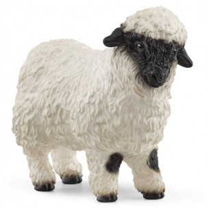 Pecora dal Naso Nero del Vallese (Farm World - Price Red) di Schleich Farm World
