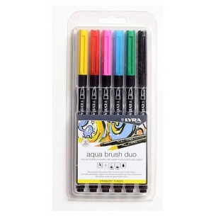 Lyr Aqua Brush Duo Primary Set 6 Pz di Fila