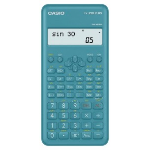 Calcolatrice Scientifica Colore Azzurro di Casio