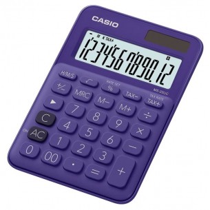 Calcolatrice 12 Cifre Colore Viola di Casio