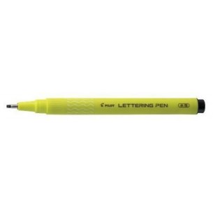 Lettering Pen Nero Broad Sw-Drl-30-B di Pilot