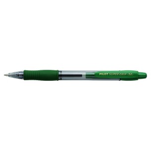 Pilot Penna Super Grip Punta Media Colore Verde