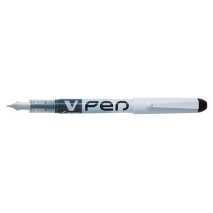 V-Pen Stilografica Cancellabile Bianco Nero Svpn-4w-B di Pilot