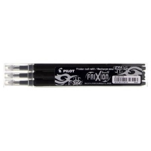Set 3 Pz. Refill Frixion 0,7 Nero Bls-Fr7-B-S3 di Pilot