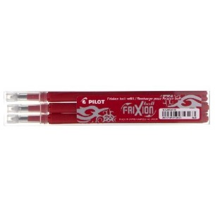 Set 3 Pz. Refill Frixion 0,7 Rosso Bls-Fr7-R-S3 di Pilot
