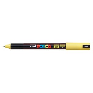 Poscapen Giallo Pennarello Uniposca Marker Ultra Fine 0,7 Mm di Osama