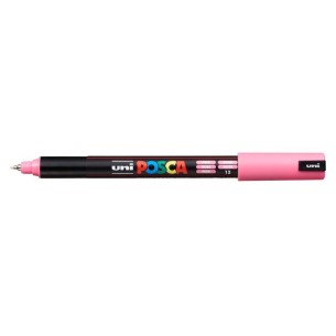 Poscapen Rosa Pennarello Uniposca Marker Ultra Fine 0,7 Mm di Osama