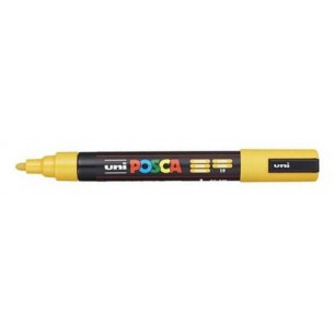 Posca Medio Ocra Pennarello Uniposca Marker Medio 2,5 Mm di Osama