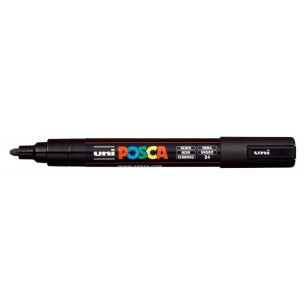 Posca Medio Nero Pennarello Uniposca Marker Medio 2,5 Mm di Osama