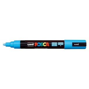 Posca Medio Azzurro Pennarello Uniposca Marker Medio 2,5 Mm di Osama