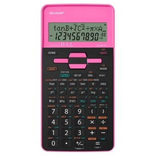 Calcolatrice Scientifica Sharp El531thbpk 273 Funzioni, 12 Cifre, D.A.L. Avanzato, Blister, Rosa