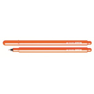 Tratto Pen Metal Arancione di Fila