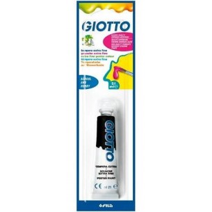 Bls 1 Tubo Tempera Giotto 21ml Nero di Fila
