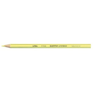 Giotto Supermina Giallo Limone - Diametro Mina 3,8mm - Confezione da 12 Pezzi di Fila