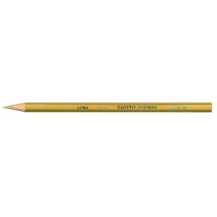 Giotto Supermina Ocra Gialla - Diametro Mina 3,8mm - Confezione da 12 Pezzi di Fila