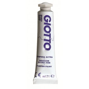 Tubo Tempera Giotto 21ml Bianco di Fila