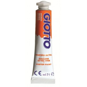 Tubo Tempera Giotto 21ml Arancione di Fila