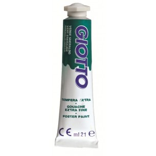 Tubo Tempera Giotto 21ml Verde Smeraldo di Fila