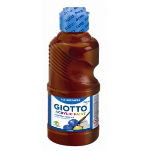 Flacone 250ml Giotto Acrylic Marrone di Fila