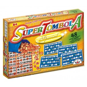 Super Tombola Special 48 Cartelle con Finestrella di Marca-Stella