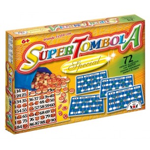 Super Tombola Special 72 Cartelle con Finestrella di Marca-Stella