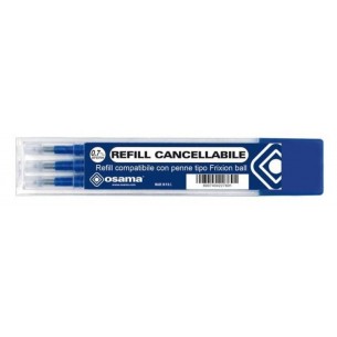 Refil Ri-Scrivi Osama Blu Cf 3