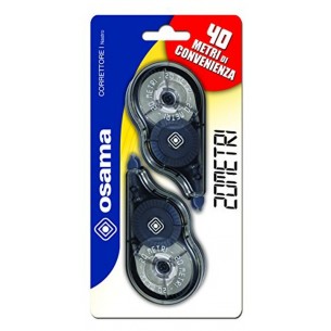 Blister 2 Correttori Nastro 20 Mt Osama