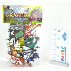 Busta Dragoni Grande 6pz di Bg Import