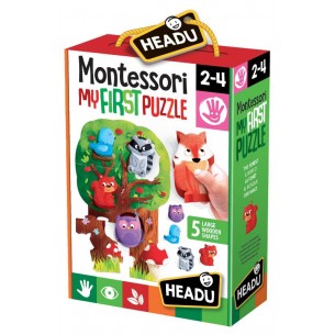 Montessori First Puzzle The Forest di Headu Educational Puzzle