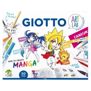Giotto Art Lab How To Create Manga - Novita' di Fila