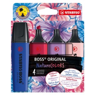 Set 4 Stabilo Boss Wildflower