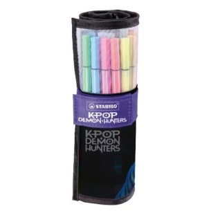 Rotolo Stabilo Pen 68 25 Marcatori Kpop Demon Hunter