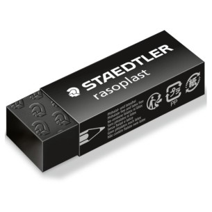 Gomma Rasoplast Nera di Staedtler