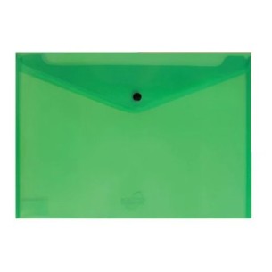 Bust.Botton.A4 Trasparente Verde di Bluekover.Com Srl