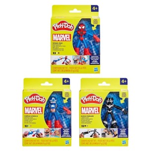 Pd Marvel Personaggi Ast di Hasbro Play-Doh