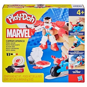Pd la Moto di Captain America di Hasbro Play-Doh