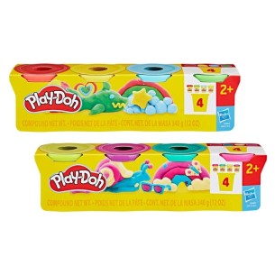 Pd 4 Vasetti 85 Gr di Hasbro Play-Doh