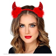Corna in Paillettes Rosse di Widmann