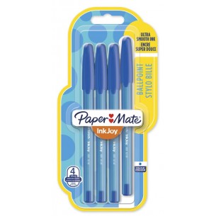 Papermate Inkjoy Blister 4 Penne a Sfera Colore Blu