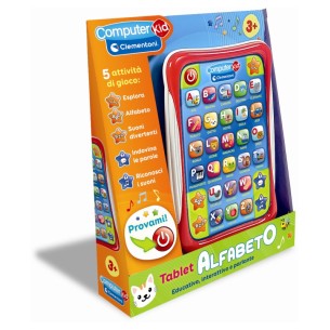Tablet Alfabeto 3+ di Clem-10 Edu Elettronici