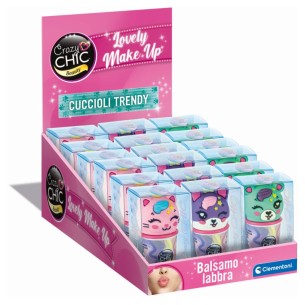 Crazy Chic - Balsamo Labbra Cuccioli Trendy (Expo 18pz) di Clem-17 Creat Crazy Chic
