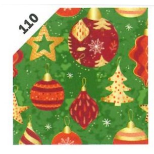 Bobina Carta Regalo 250mtx100h Natale Stelle e Sfere di Florio