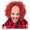 Calotta con Capelli Rossi Creepy Clown Vintage in Scatola di Widmann