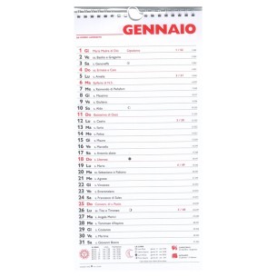 23x48 - Calendario Olandese (13 Fogli) di Baldo Srl
