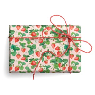 Carta Decorativa con Oro Strawberries 80gr di Toscana Carte Pregiate Srl