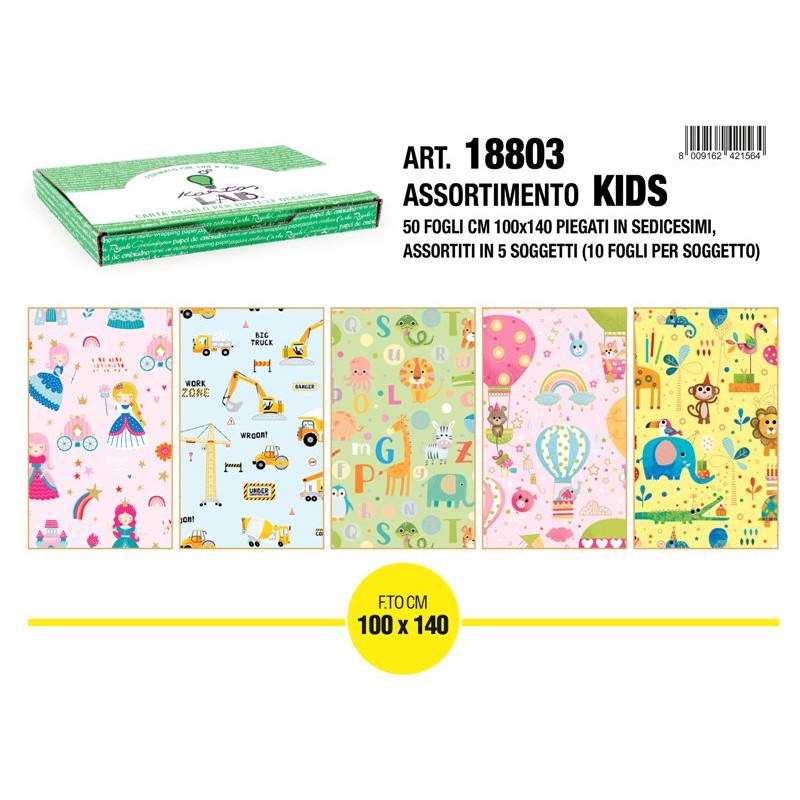 Carta Regalo 100x140 Kids di Toscana Carte Pregiate Srl