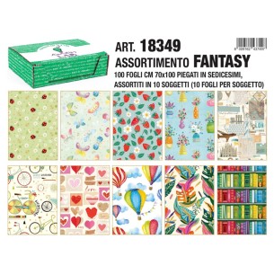 Sc.100 Fg Carta Regalo Sogg.Fantasy 70x100 di Toscana Carte Pregiate Srl