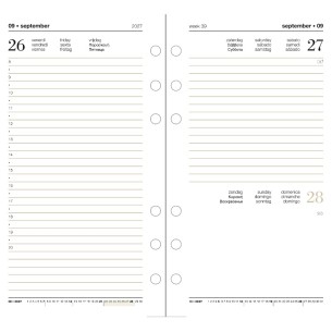 9,5x17 Ricambio Organizer Giornaliero di Castelli Spa