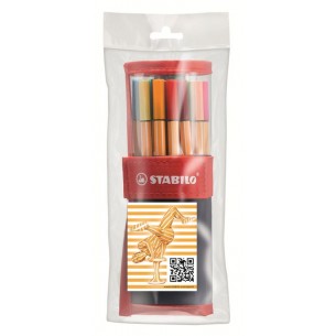 Stabilo Point 88 Rollerset da 25 Colori Ass. Prezzo Tagliato (Era 17,23 / 28,70 )